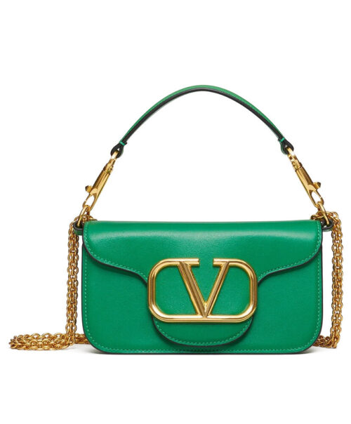Valentino Loco Small Shoulder Bag In Calfskin